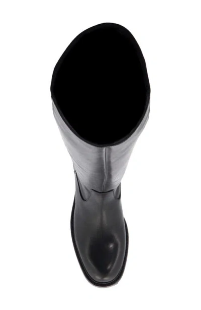 Dune London Tanoramic Tall Boot In Black