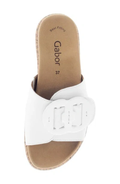 Gabor 63.760 Platform Slide Sandal