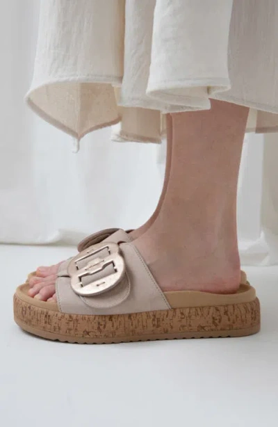 Gabor 63.760 Platform Slide Sandal