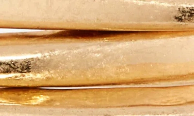 Nordstrom Set Of 3 Hammered Bangles