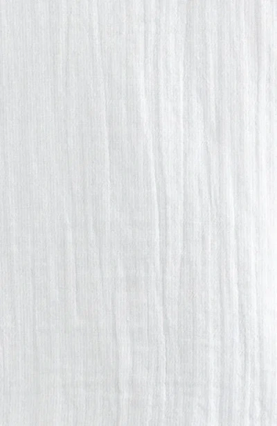 Nordstrom Stripe Short Sleeve Cotton Button-up Shirt & Shorts Set