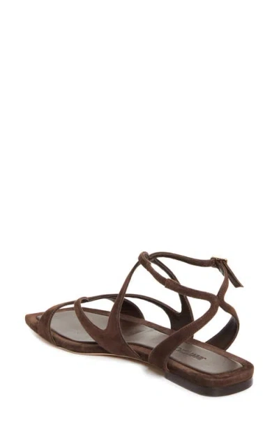 Jimmy Choo Ayla Suede Flat Sandals