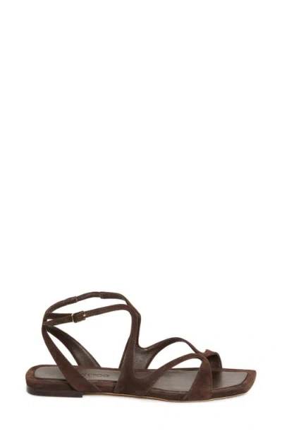 Jimmy Choo Ayla Suede Flat Sandals