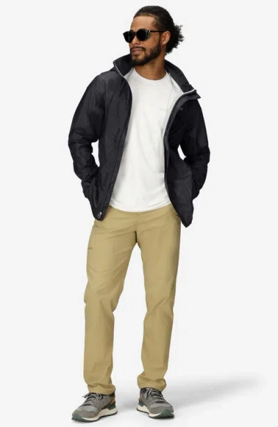 Marmot Precip® Waterproof Hooded Jacket In Black