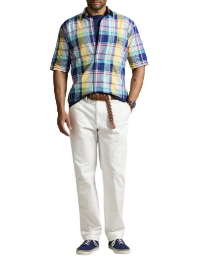 Polo Ralph Lauren Big & Tall Plaid Oxford Sport Shirt