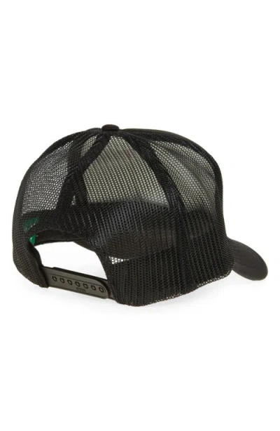 Friday Feelin ' Support Day Drinking Patch Trucker Hat In Black