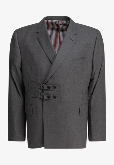 Thom Browne Double-breasted Wool Blazer