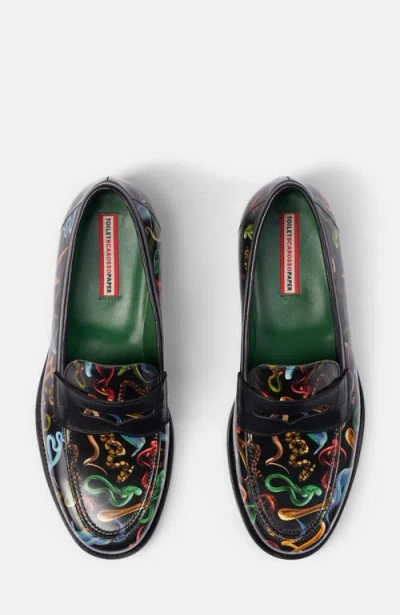 Scarosso Round Toe Casual Shoes In Black