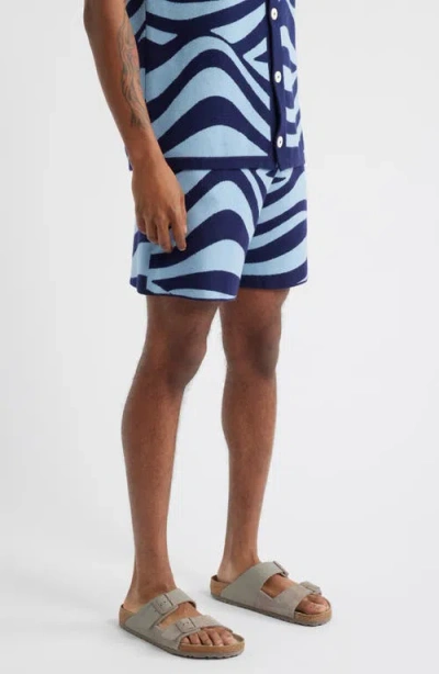 Mavrans Wave Knit Shorts In Multi