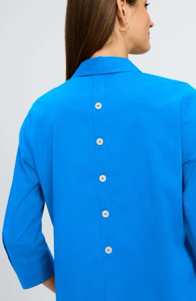 Foxcroft Pamela Stretch Button-up Tunic