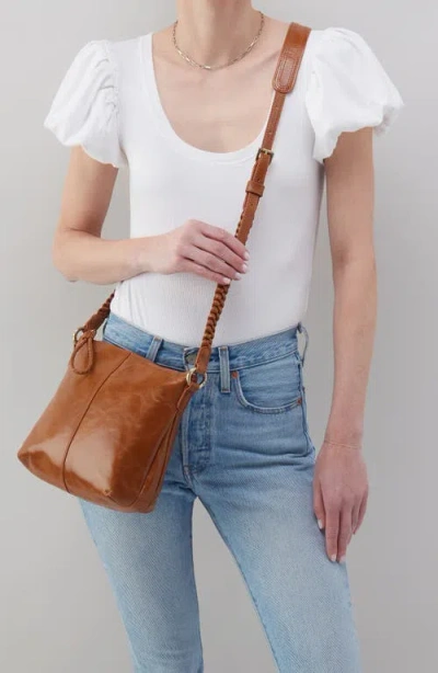 Hobo Medium Lasso Leather Crossbody Bag