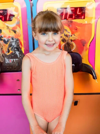 Limeapple Crinkle One Piece Swimsuit