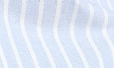 Polo Ralph Lauren Heidi Striped Cotton Poplin Shirt In Blue