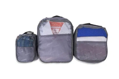 Nonstop New York Elite 3-piece Expandable Spinner Luggage Set And 3-piece Packing Cube Set