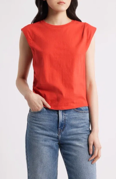 Rag & Bone Mica Gathered Muscle Tee
