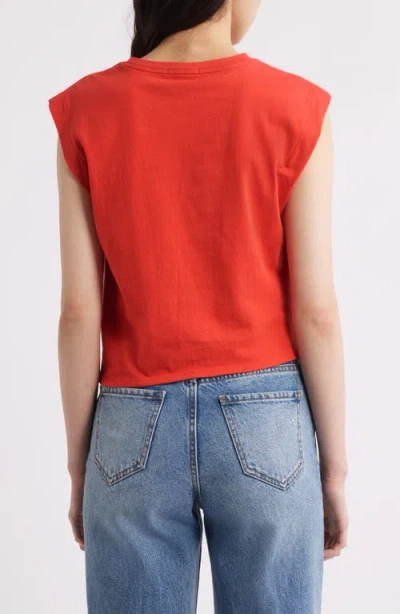 Rag & Bone Mica Gathered Muscle Tee