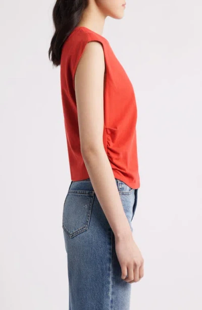 Rag & Bone Mica Gathered Muscle Tee