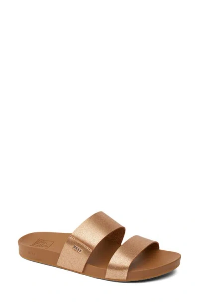 Reef Women's Cushion Vista Open Toe Sandals In Brown