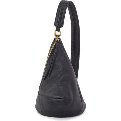 Hobo Small Sway Leather Sling Bag In Black