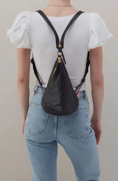 Hobo Small Sway Leather Sling Bag In Black