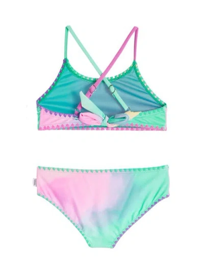 Limeapple Gradient Printed Bikini Set
