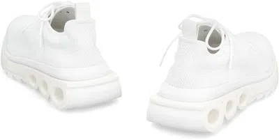Ferragamo Salvatore  Fabric Low-top Sneakers