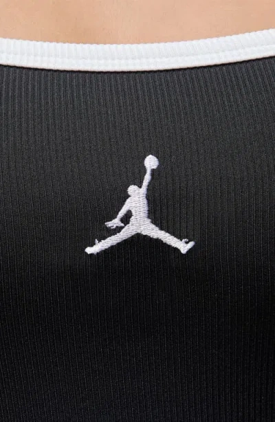 Jordan Slim Minidress In Black