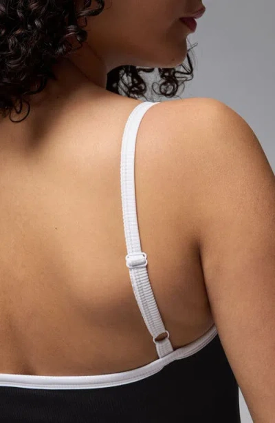 Jordan Slim Minidress In Black