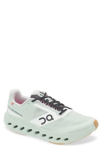 On Cloudsurfer Next Z5 Rubber-trimmed Recycled-mesh Sneakers In Green