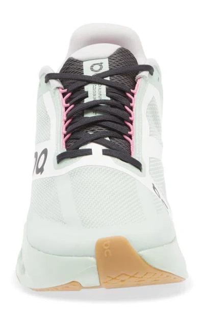 On Cloudsurfer Next Z5 Rubber-trimmed Recycled-mesh Sneakers In Green