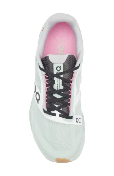 On Cloudsurfer Next Z5 Rubber-trimmed Recycled-mesh Sneakers In Green