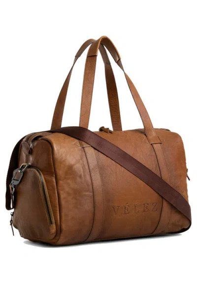 Velez Men Essential Bowling Handbags With Hand-aged Effect