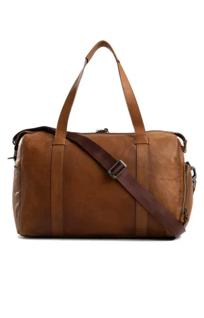 Velez Men Essential Bowling Handbags With Hand-aged Effect
