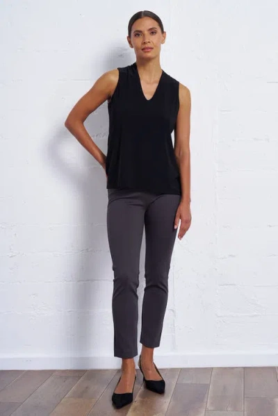 Franne Golde All Season Tapered Pull-on Stretch Pants