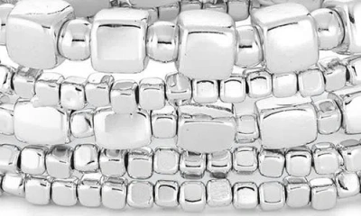 Nordstrom Set Of 5 Beaded Stretch Bracelets