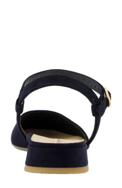 Paul Green Bianca Ankle Strap Pump In Blue