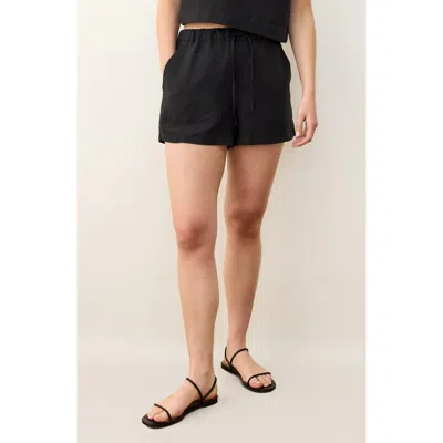 Marine Layer Linen Blend Drawstring Shorts