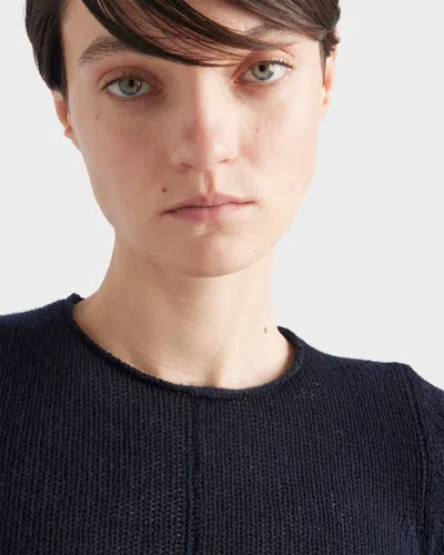 Prada Short Sleeve Cashmere Sweater