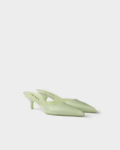 Prada Satin Mules