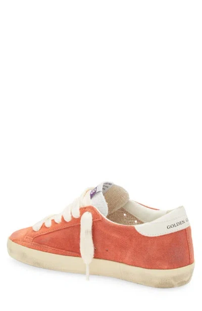 Golden Goose Superstar Mixed Suede Low-top Sneakers In Pink