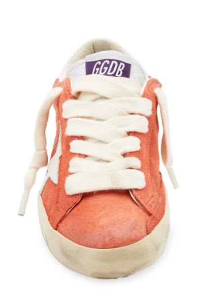 Golden Goose Superstar Mixed Suede Low-top Sneakers In Pink