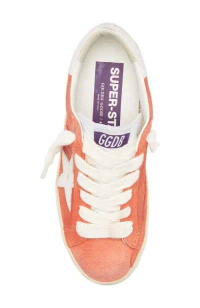 Golden Goose Superstar Mixed Suede Low-top Sneakers In Pink