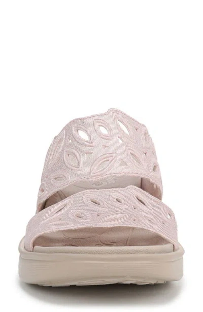 Lifestride Women's Delight Washable Slide Wedge Sandals In Pink