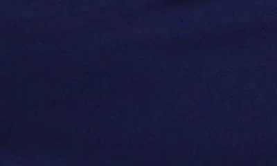 24seven Comfort Apparel Women's Mandarin Collar Knee Length Wrap Dress In Blue