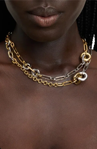 Kate Spade New York Interlock Long Necklace In Multi