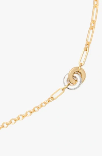 Kate Spade New York Interlock Long Necklace In Multi