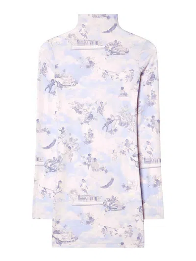 Off-white Mini Dress