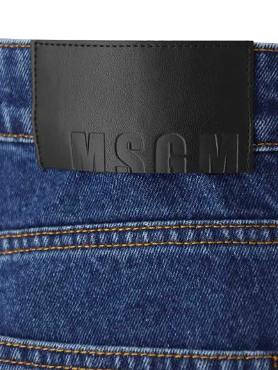 Msgm Jeans Boot-cut - Azul