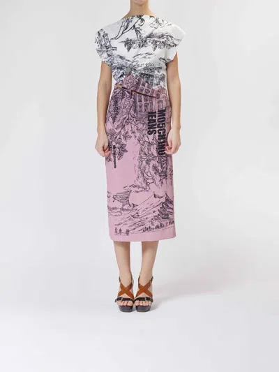 Moschino Vestido Midi - Multicolor