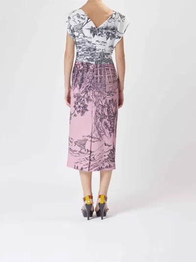 Moschino Vestido Midi - Multicolor